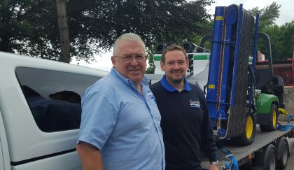 Richard Campey and new Product Specialist Ben Taylor