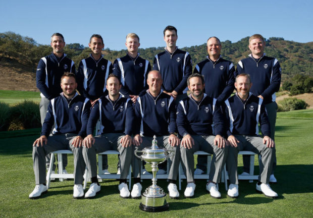 GBandI pgaCupteam with trophy Getty images