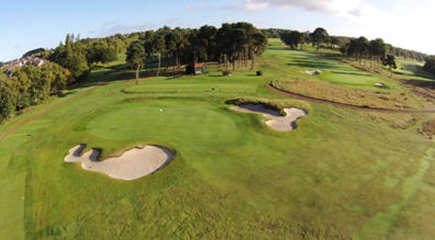 Moortown course aerial view