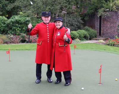 The new Huxley Golf Putting Green at Royal Hospital Chelsea 3 resize