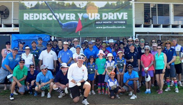 Gove Country Club got right into the swing of GOLF MONTH