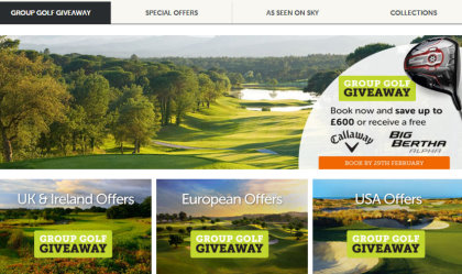 Golfbreaks Spring offers