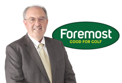 Paul Hedges with Foremost logo