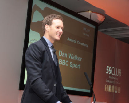 59club Dan Walker hosting the 2015 event