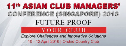 Asian Club Managers Conference banner