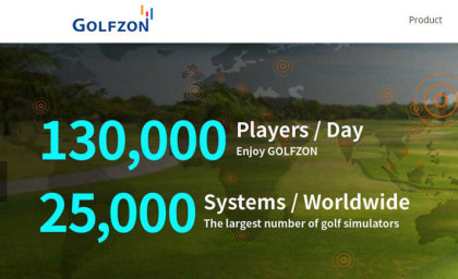 Golfzon website