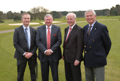 Pic 1 – Golf Foundation President & Team.29.2.16
