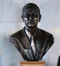 JCB bust unveiling