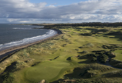 Kingsbarns Aerial 17th Green & Course