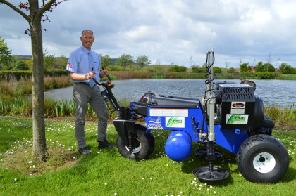 Peter Stanley of CLS Self Drive with Air2G2