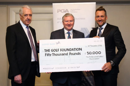 PGA Golf Foundation donation
