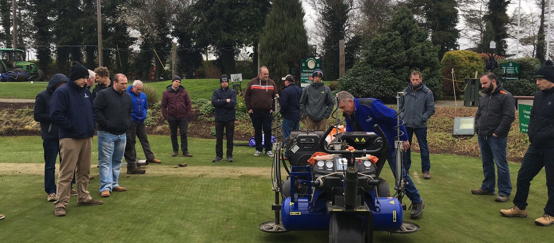 Brian O’Shaughnessy Campey Turf Care at Prograss Industry Day NAAS GC