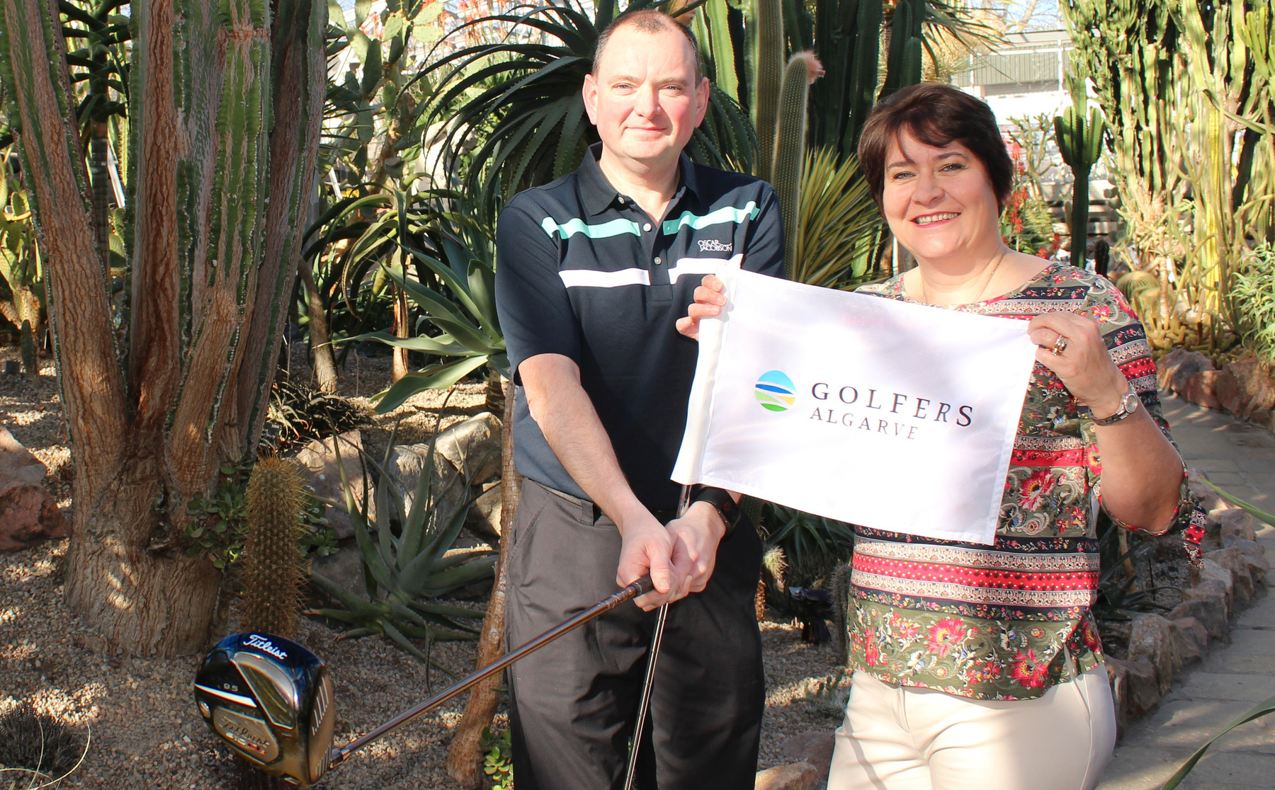 Golfers AlgarveTeeing Off Golfers Algarve – Brian and Fiona Reid