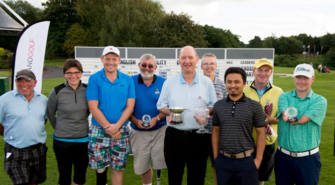Prizewinners at the 2016 English Disability Open