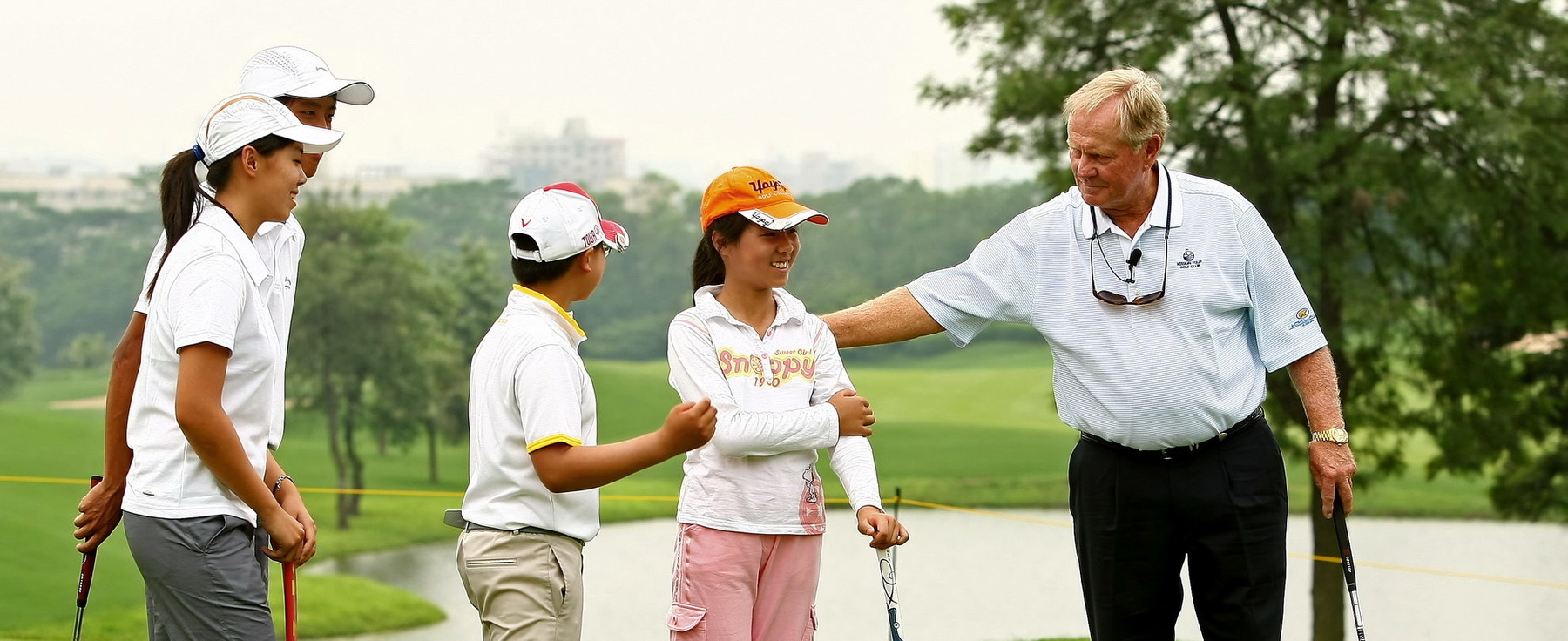 Jack Nicklaus Interaction with Juniors