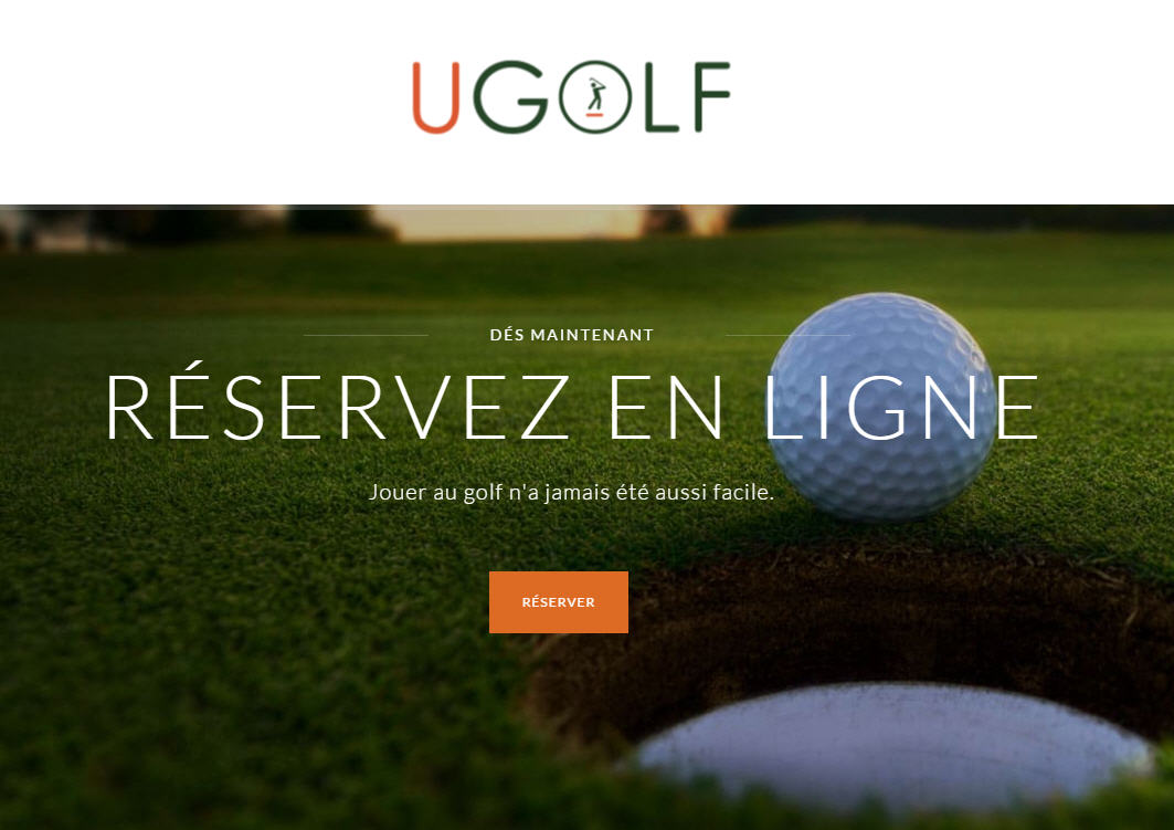UGOLF webpage