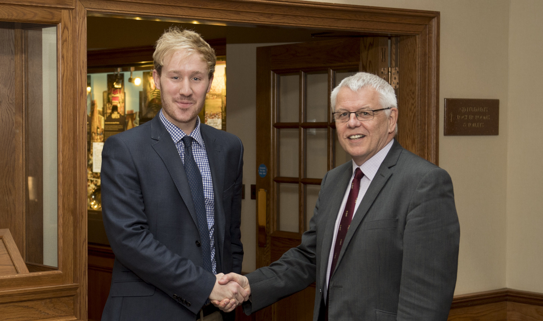 Will Stillwell with Royal Troon Secretary, Stephen AnthonyRT002 (002)