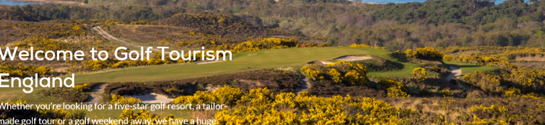 GTE New Website for Golf Tourism England