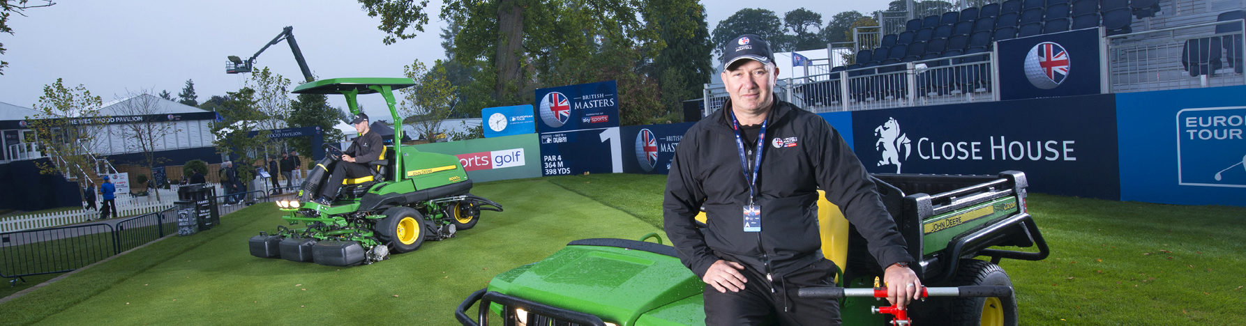 John Deere supports The 2017 British Masters at Close House