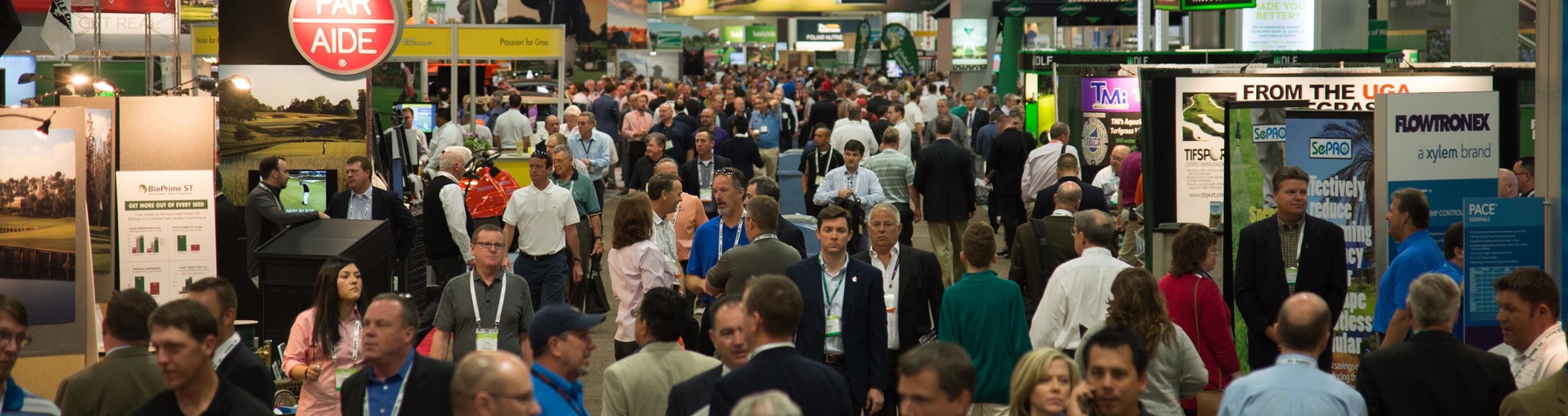 During the Golf Industry Show at in San Diego, California.