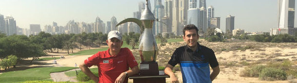 Sean Gunn in Dubai with Colin