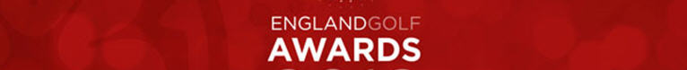 England Golf Awards header