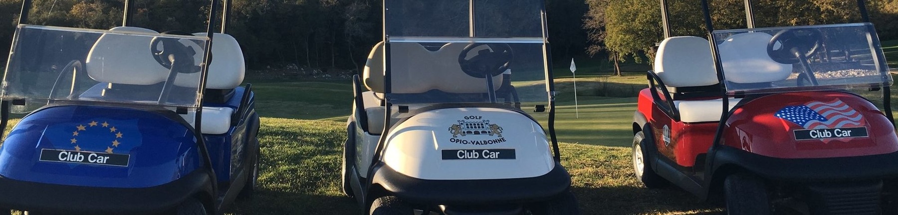 Club Car at Open Golf Venues