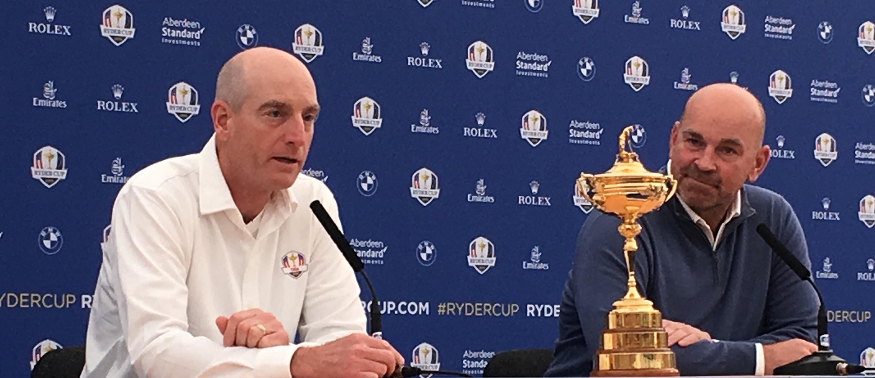 Ryder Cup captains at croppress conference