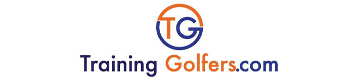 Training golfer logo