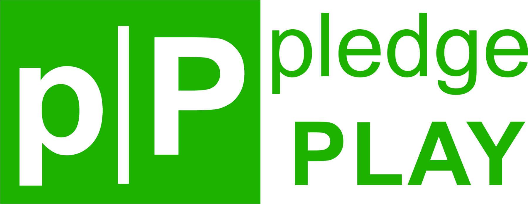 pledge and PLAY logo