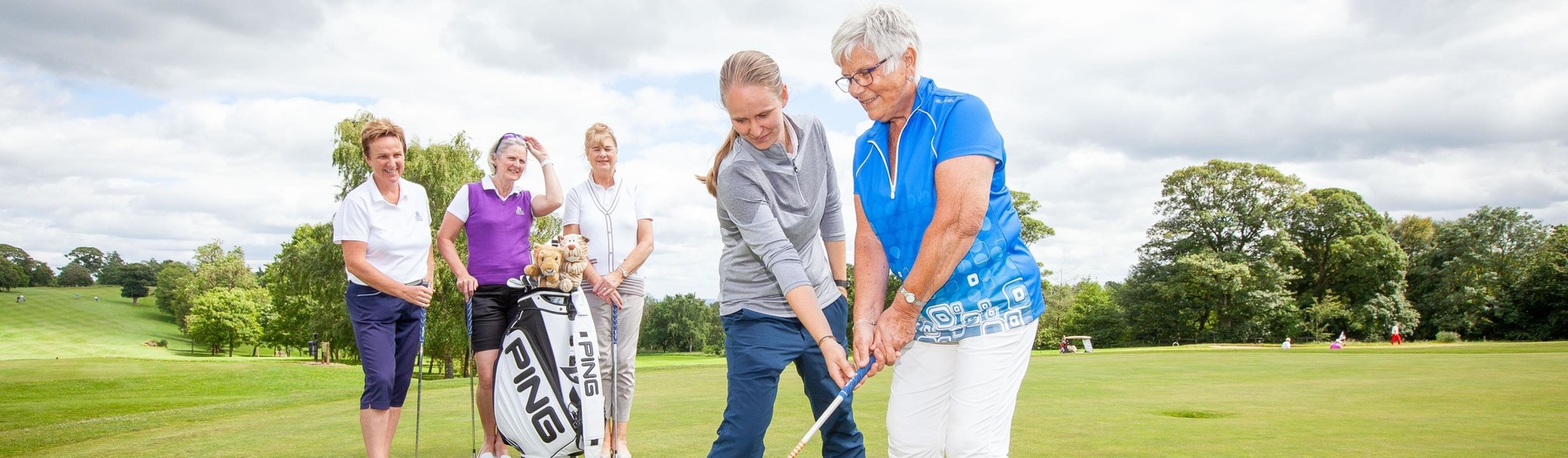 Macdonald Hotels headerGet Into Golf – Emma Goodard and players