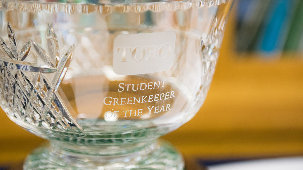 Toro Student and Young Student Greenkeeper of the Year Award 2019 at BIGGA