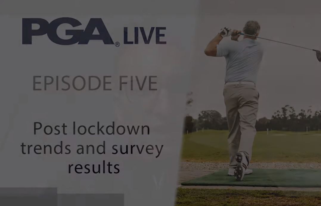 PGA live Webinar Post lockdown trends and survey