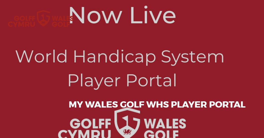 Wales Golf WHS portal
