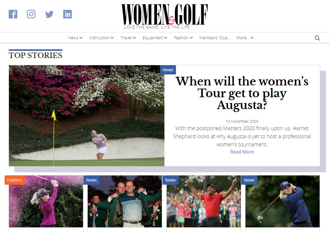 Women-Golf-website-screen-shot