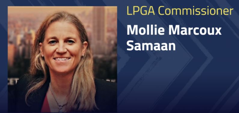 LPGA Commissioner Mollie Marcoux