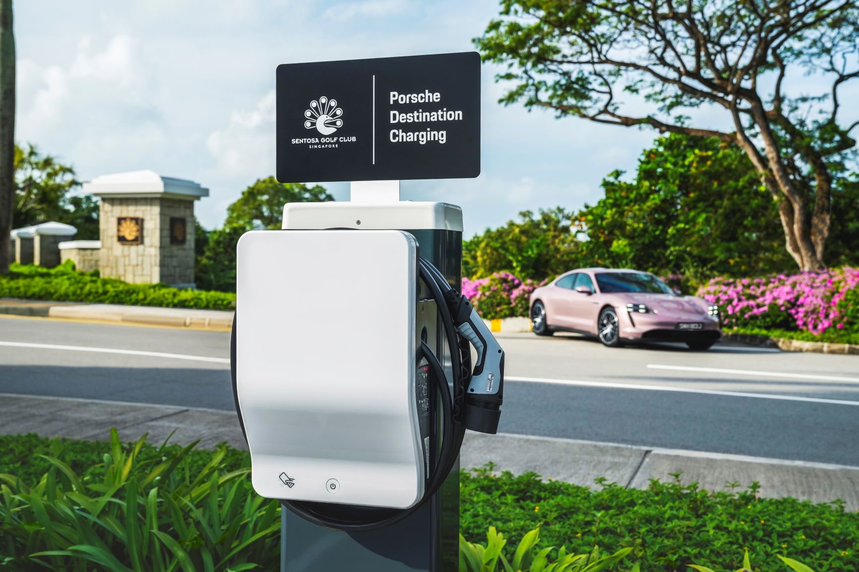 Sentosa Golf Club has become the first golf club in Singapore and Southeast Asia to install electric vehicle charging stations