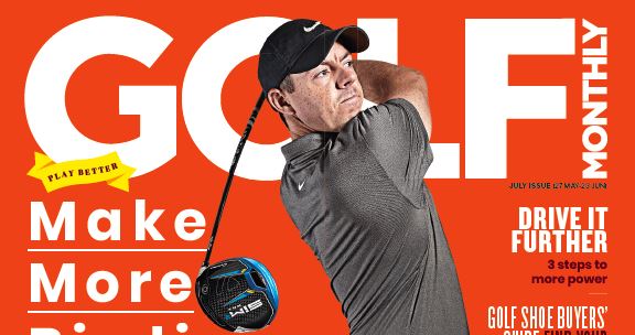Golf Monthly July cover header