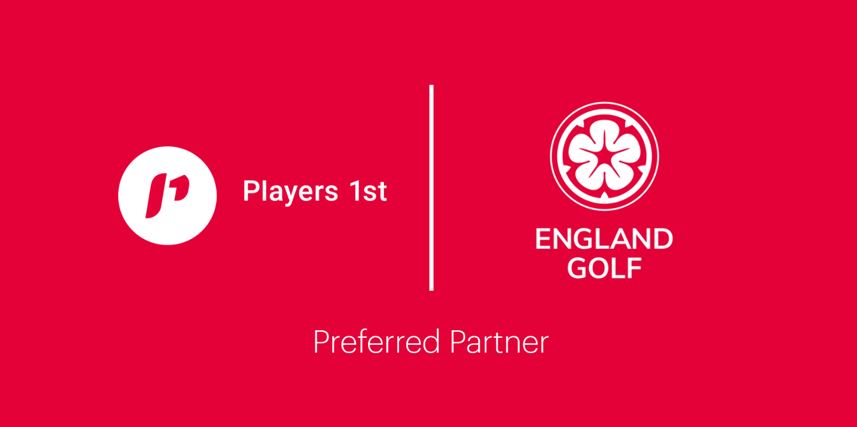 Players 1st and England Golf header