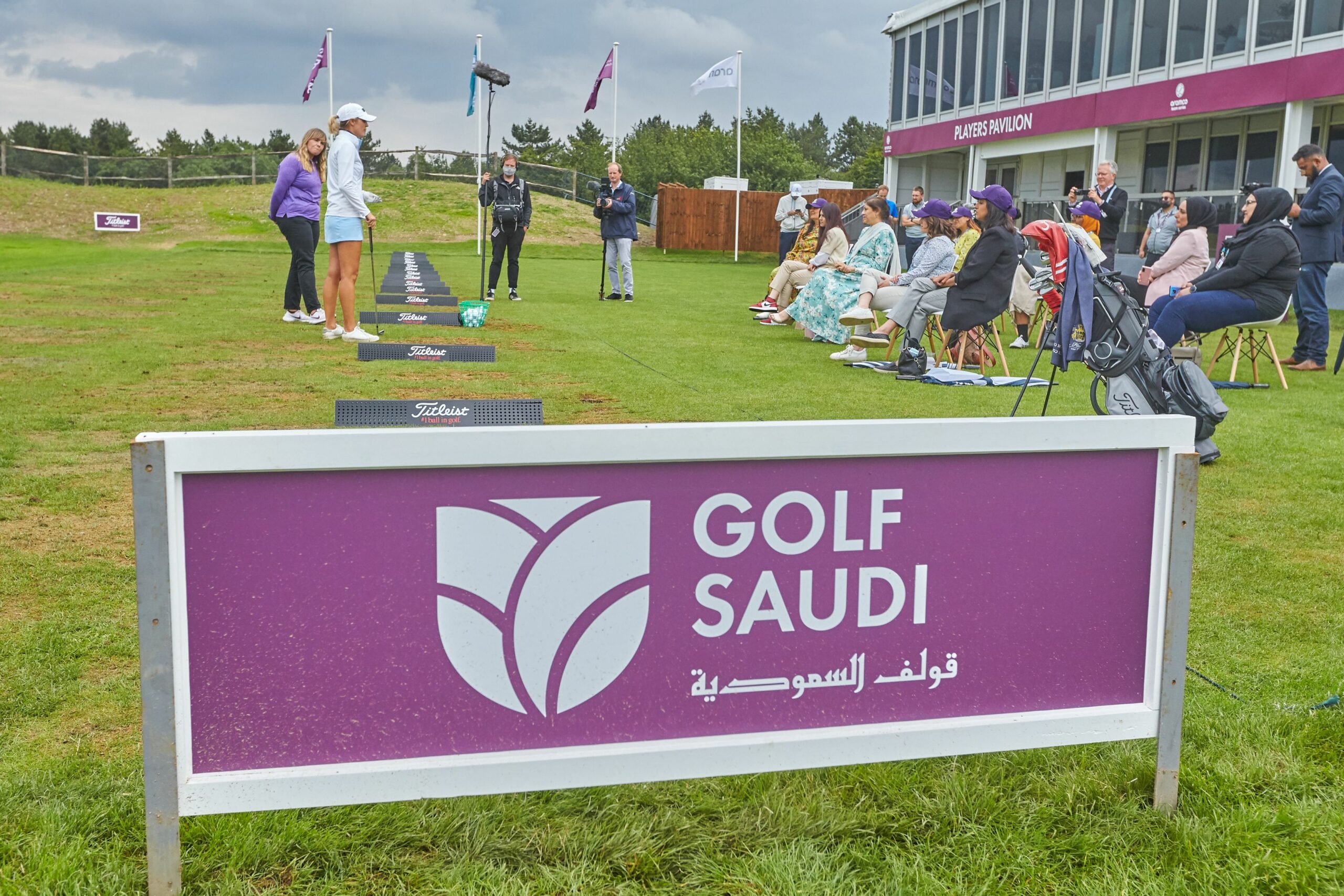 Golf Saudi Hosts Clinic At Centurion Club Near London