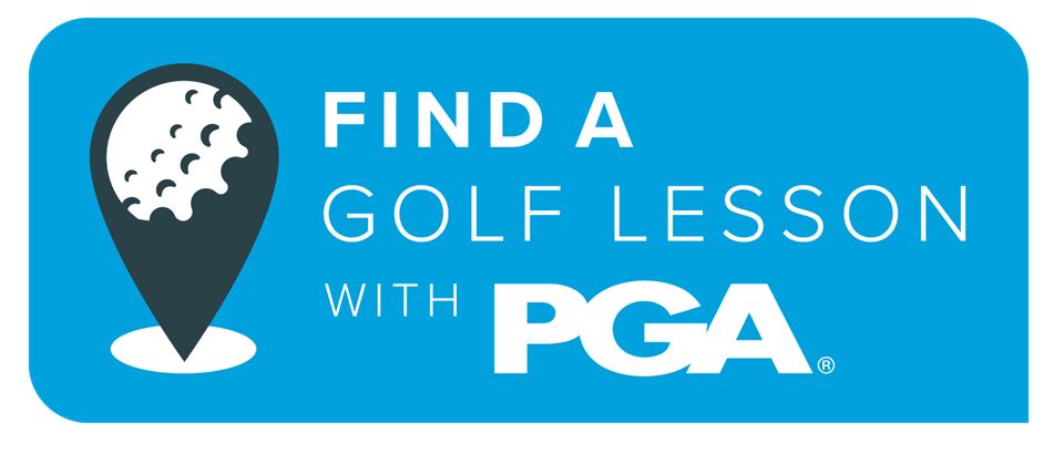 Find a golf Lesson graphic