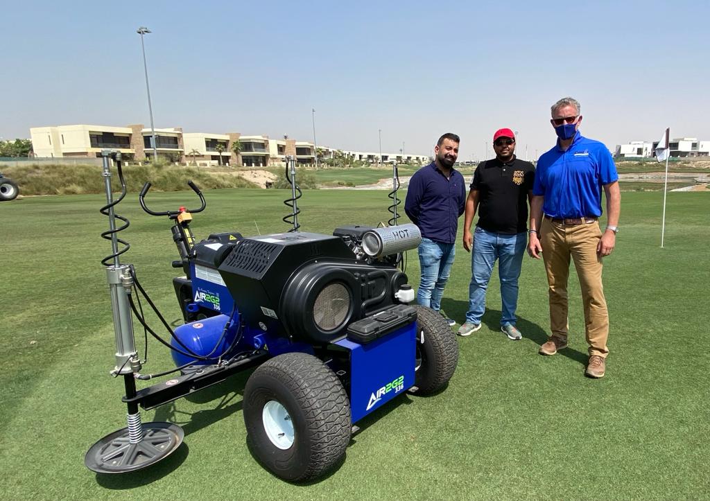 Nick Brown and Air2G2 in Dubai