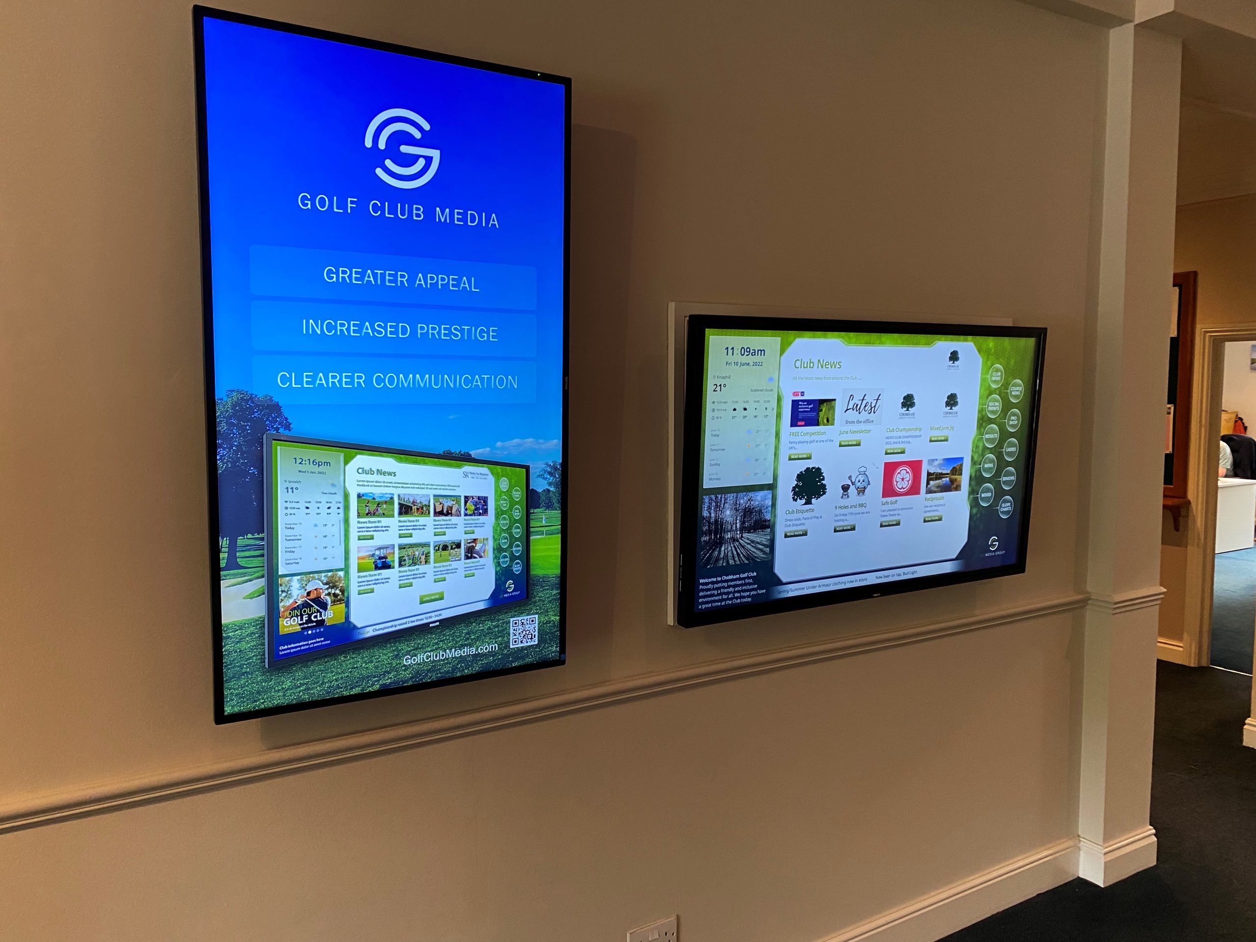 Golf Business News - Golf Club Media platform helps modernise clubhouse  experience