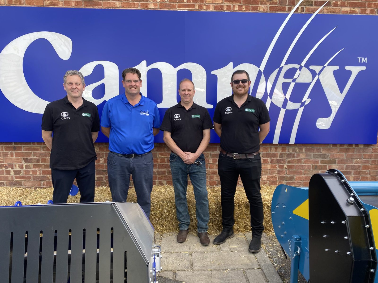 Campey left to right – Jeff Deane Sales manager, Jason Moody Campey Turf Care Systems, Peter Hunt MD and Richard Lucas Sales Manager. (2)