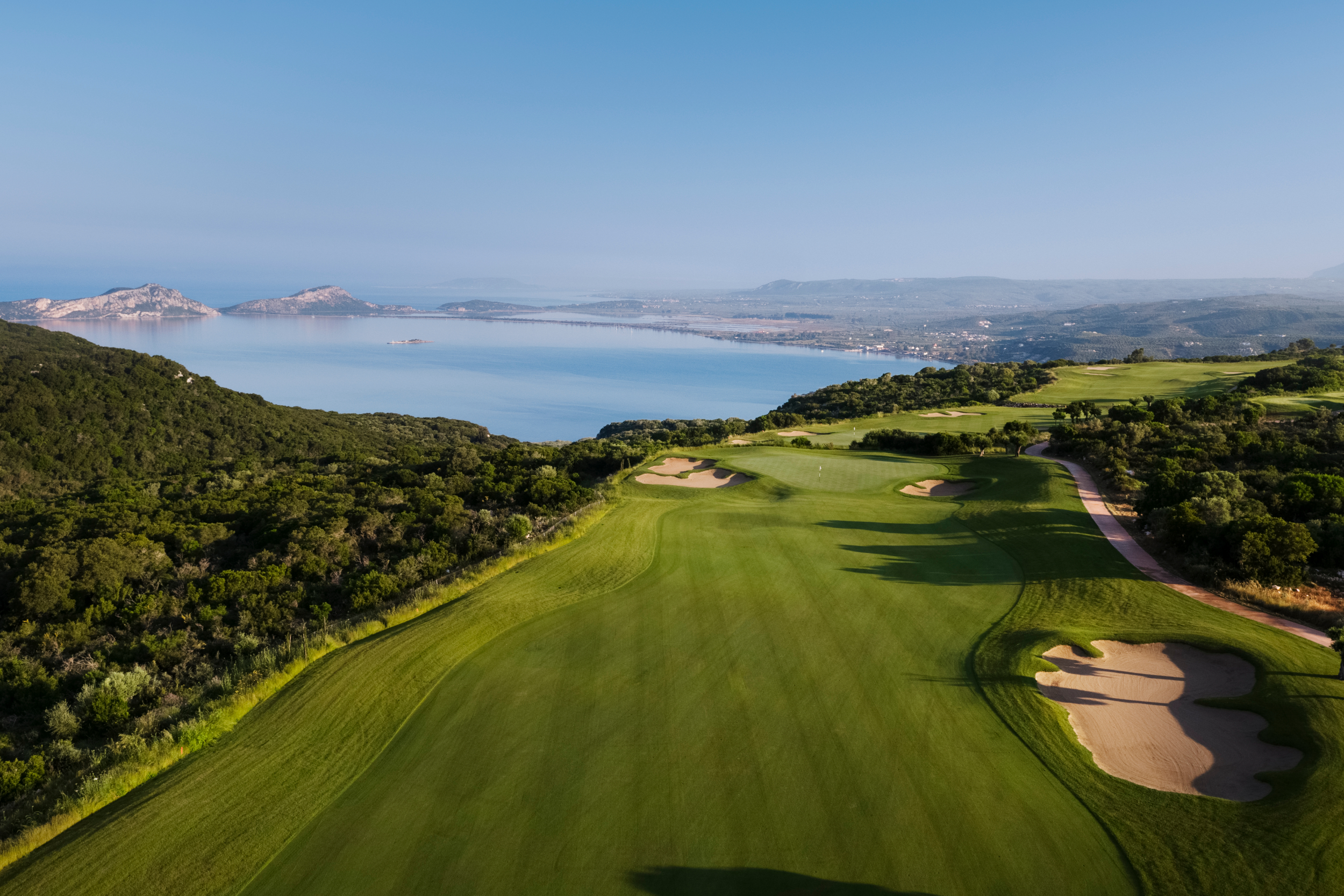 Costa Navarino International Olympic Academy Golf Course hole 10