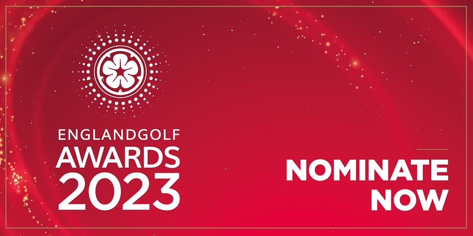 England Golf Awards header