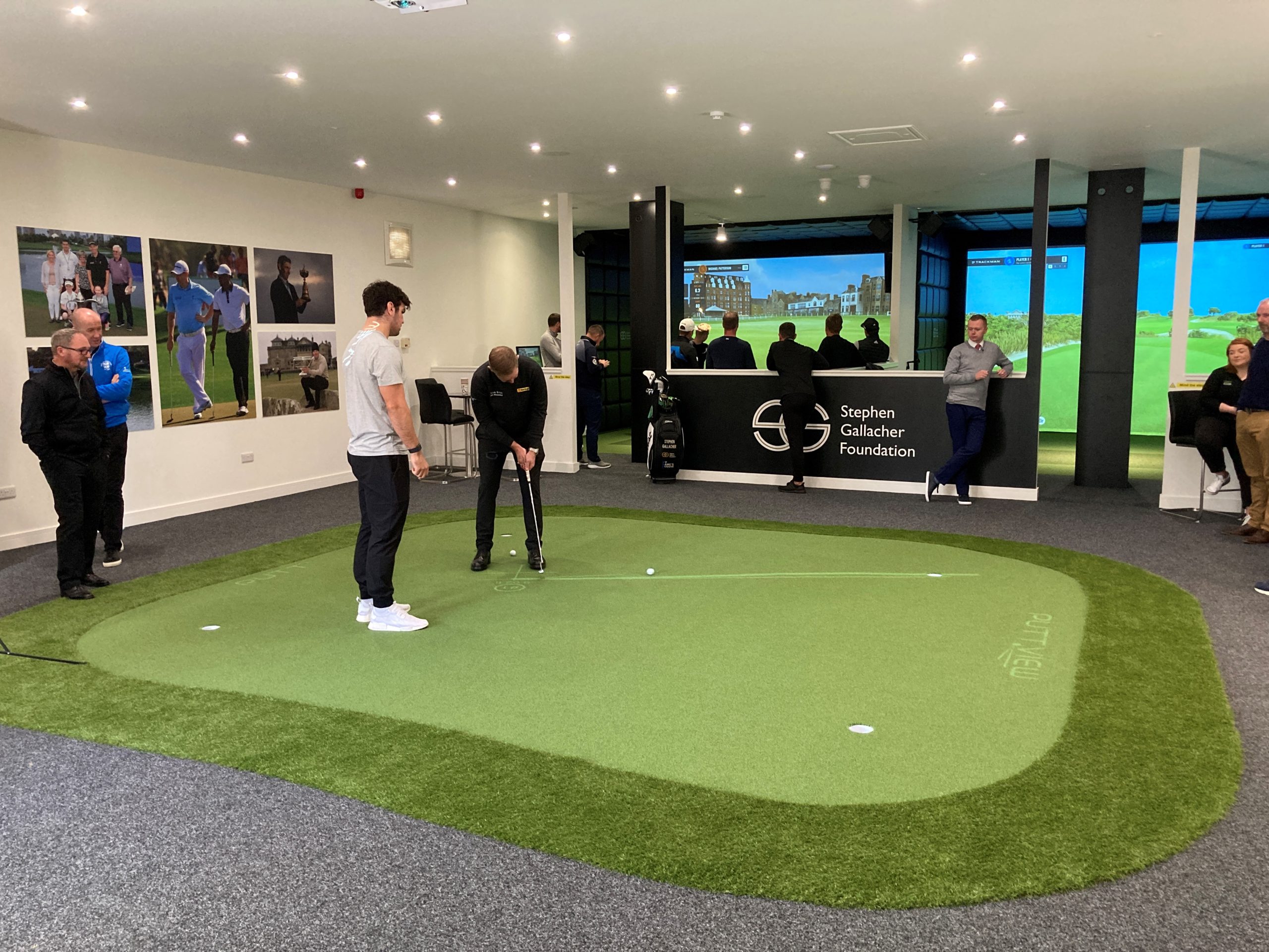 Huxley Golf helps create Stephen Gallacher Foundation facility
