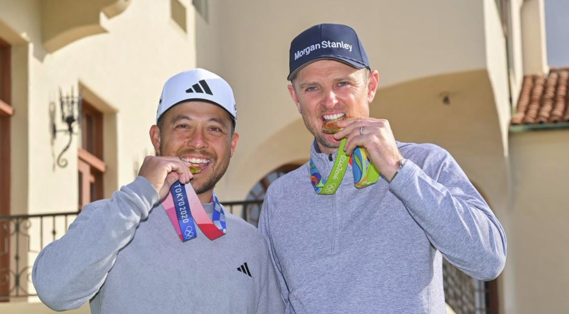 Schauffele and Rose with Gold Medals at Riviera Country Club