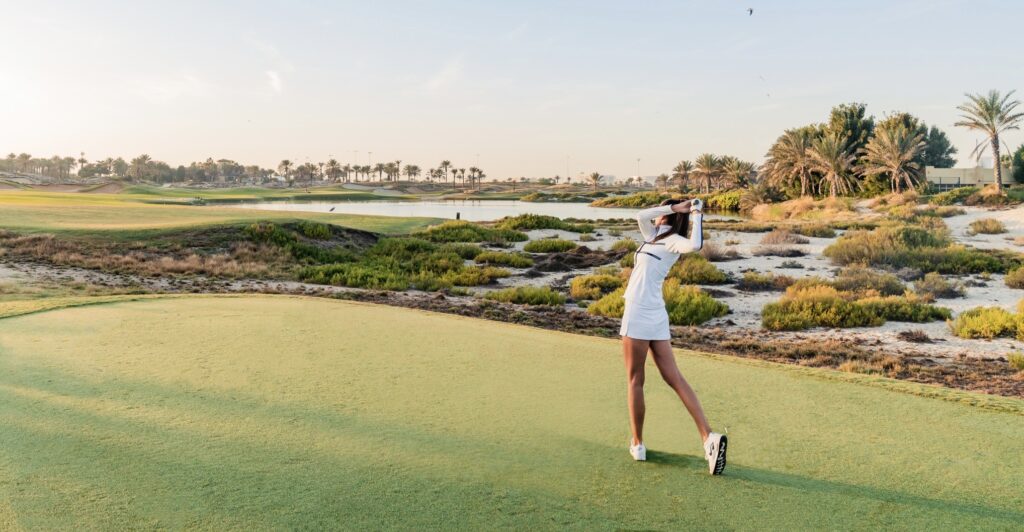 Saadiyat Beach Golf Club in Abu Dhabi