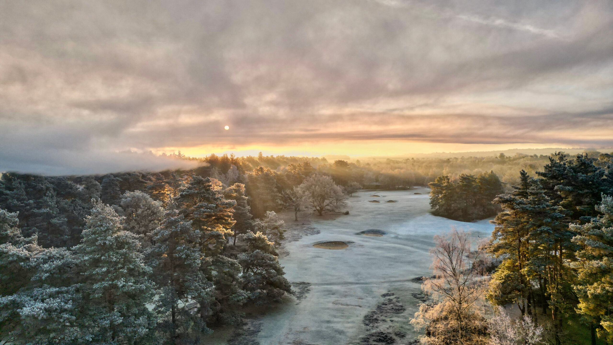 01 David Ball’s image of a winter sunrise over Thetford is the overall competition winner